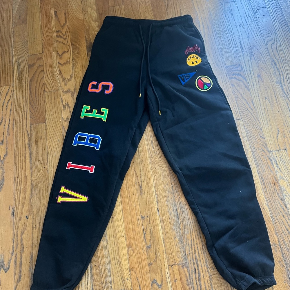 Good vibes unisex sweatpants, brand new without tags never worn.